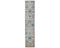 12 Ft Silver Gray Aryana Afghan Hand Knotted Veg Dye Wool Runner Rug